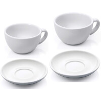 24-teiliges XL Cappuccino-Tassen/Kaffee- gallery