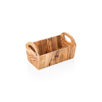 Korb PURE OLIVE, 28 x 15 x 16,5 cm,