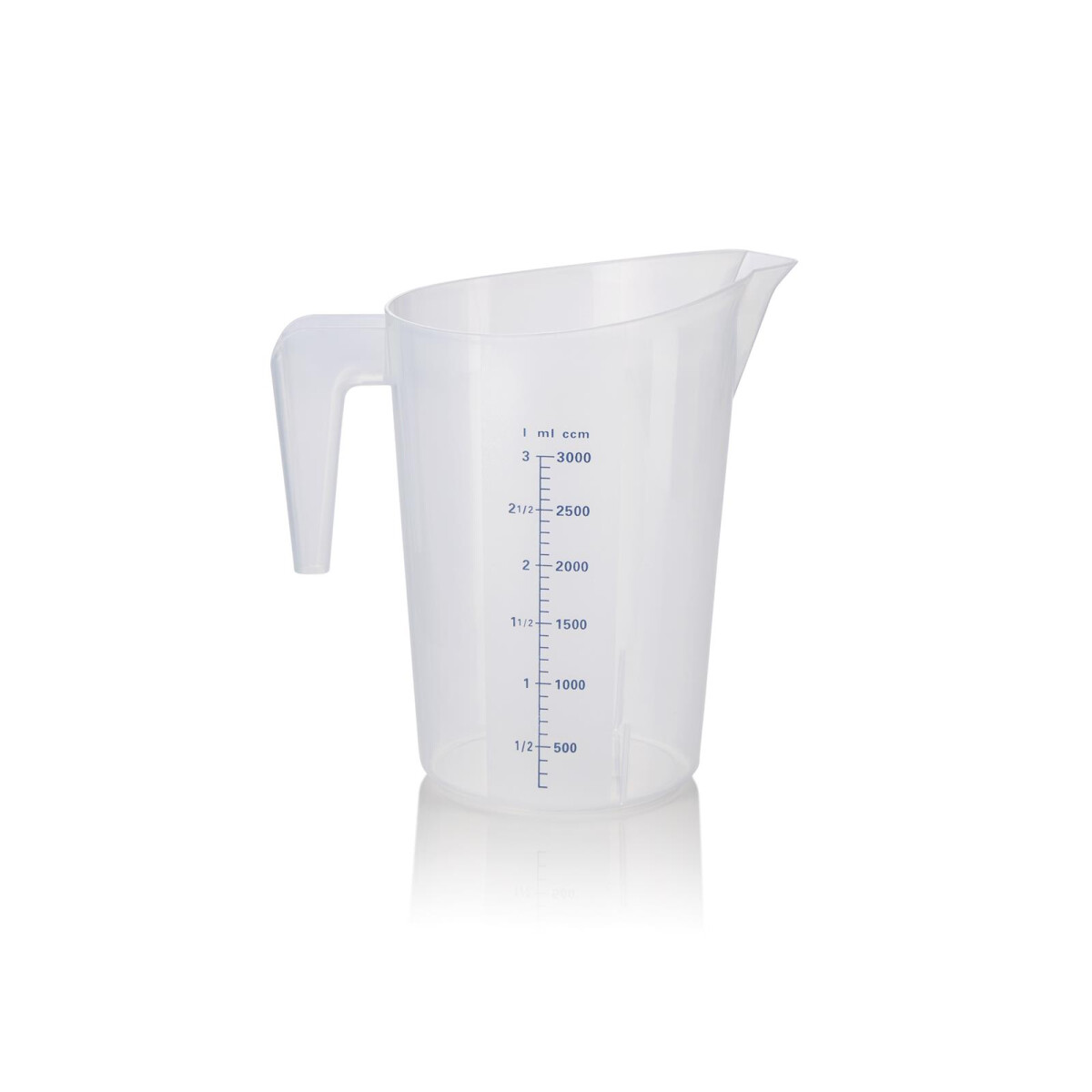 Messbecher, Ø 19 cm, 3 ltr., mit 100 ml...