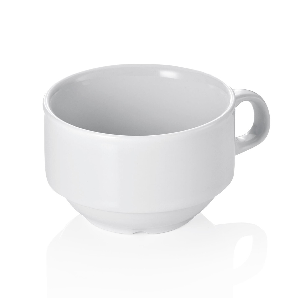 Tasse 180 ml, weiß, Porzellan, 6 Stück,...