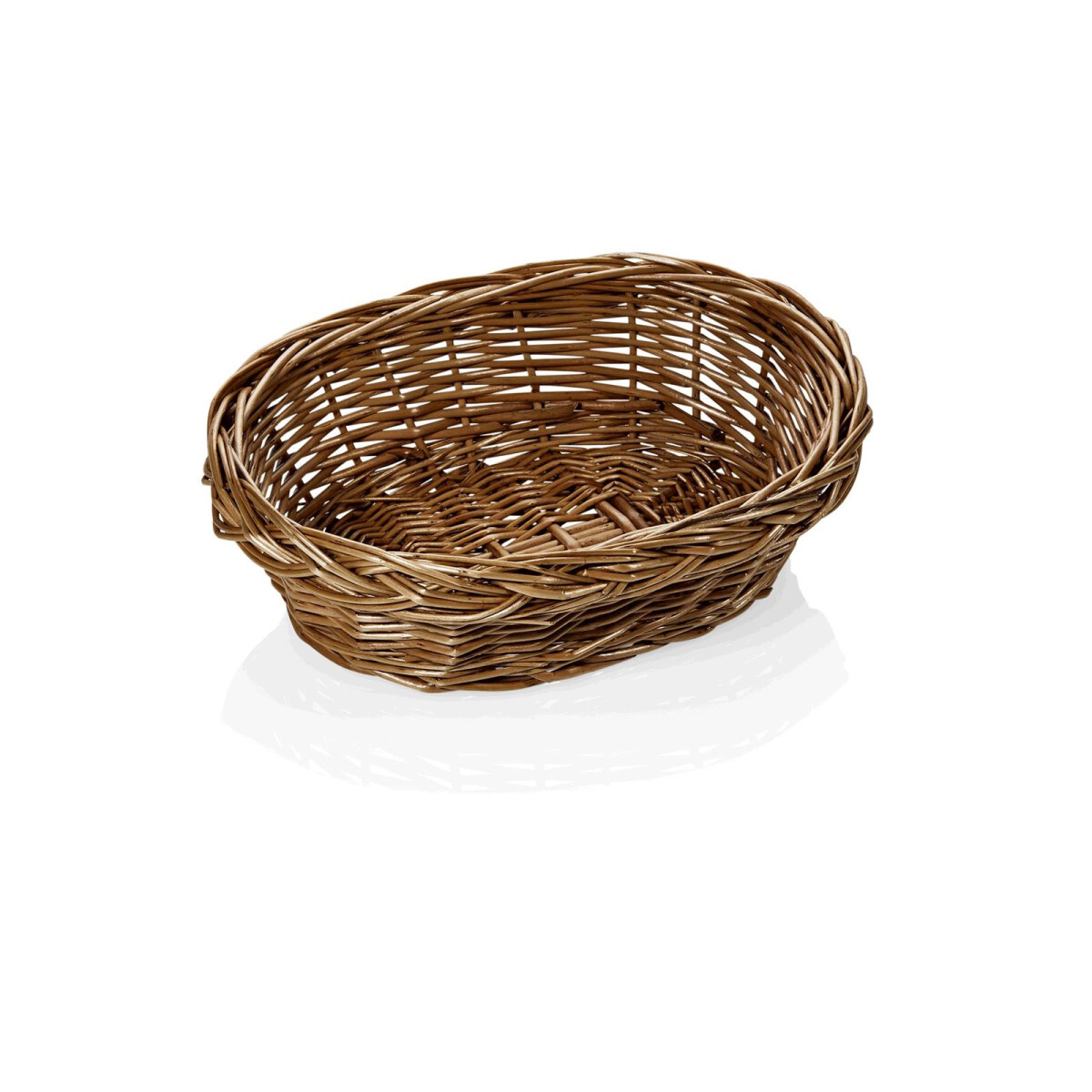 Buffetkorb oval 24 x 17 x 7 cm, Vollweide, Basket 3136 Serie