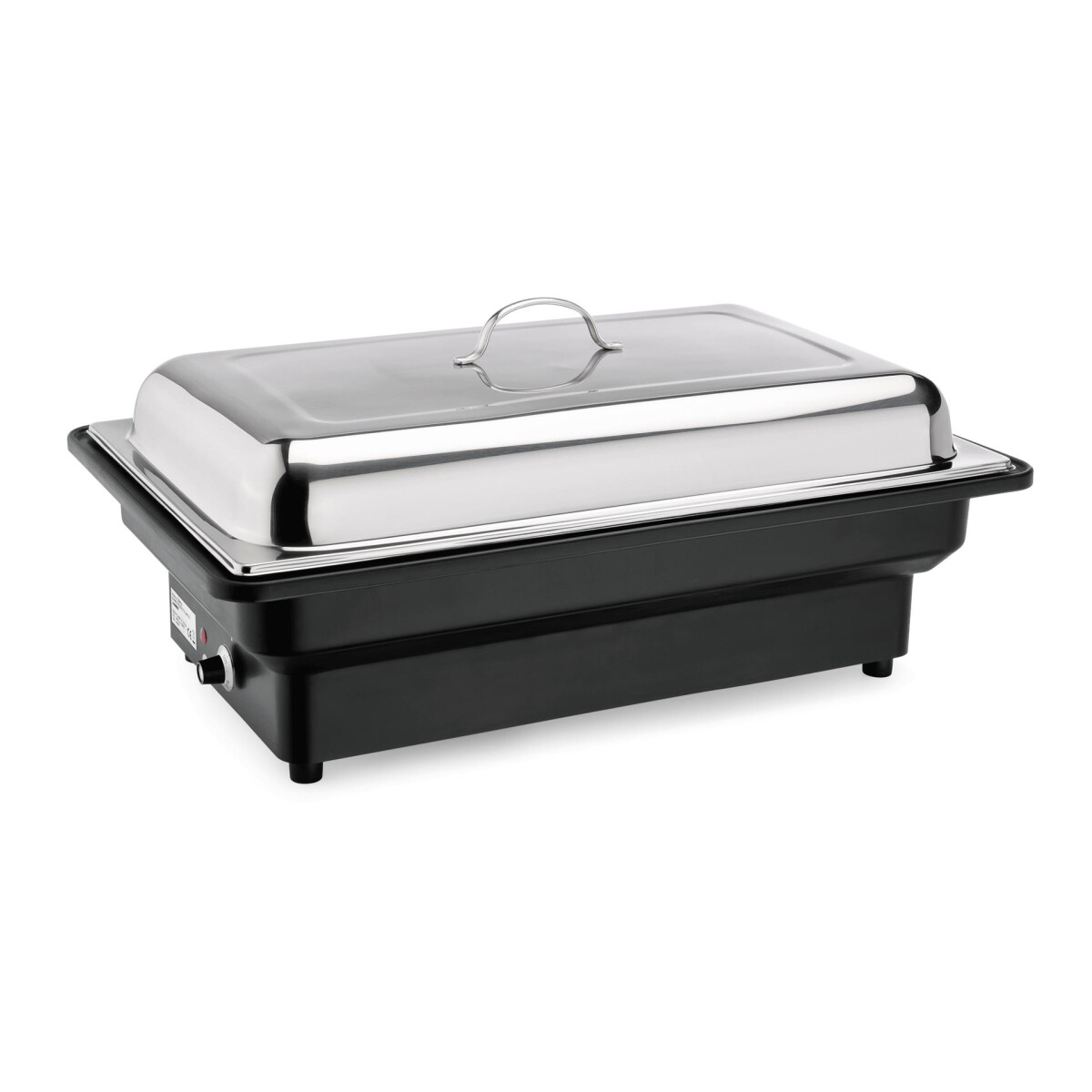 Elektro Chafing Dish mit Domdeckel, GN 1/1, schwarz,...