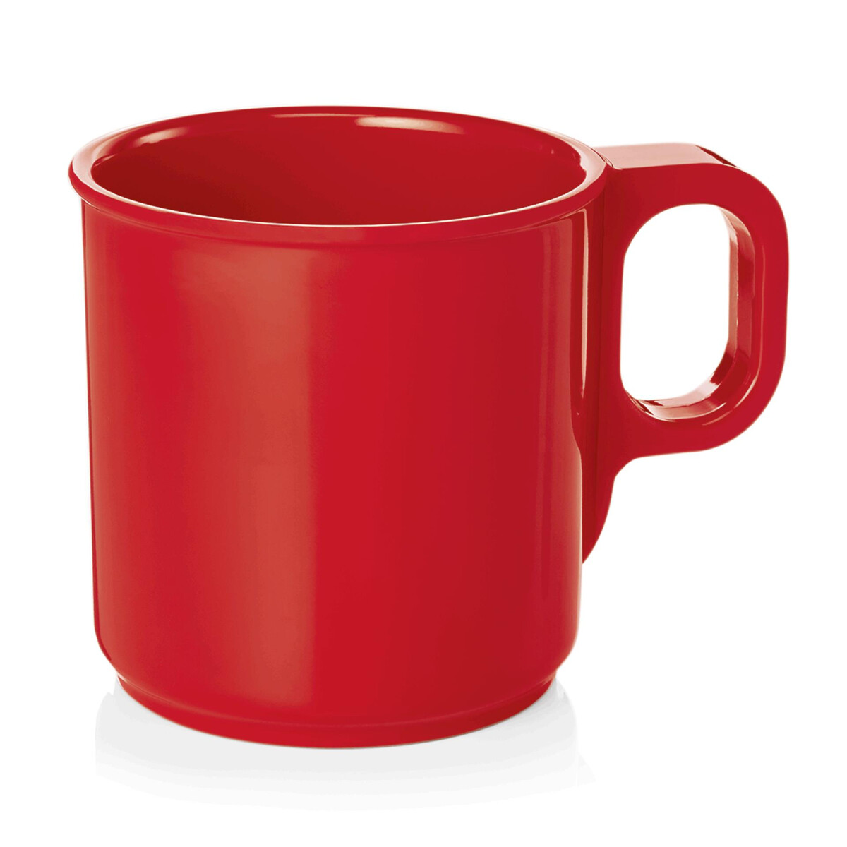 Becher 250 ml, rot, Melamin, Melamine Serie