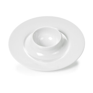 Eierbecher Ø 11 cm, weiß, Serie Melamine