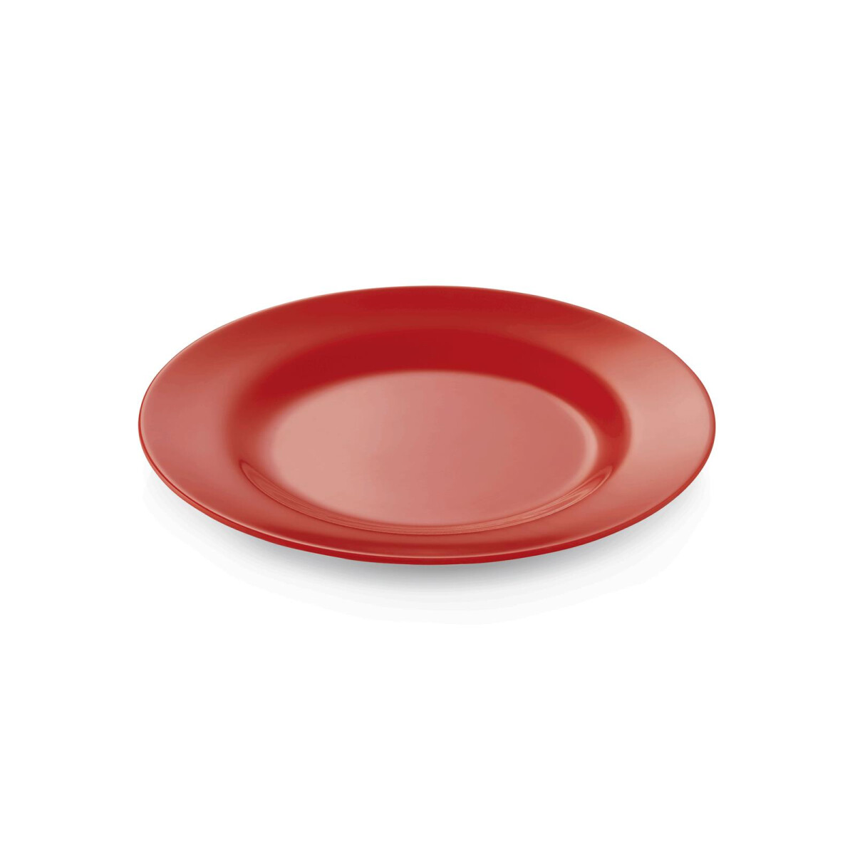 Teller flach Ø 20 cm, rot, Melamin, Melamine Serie