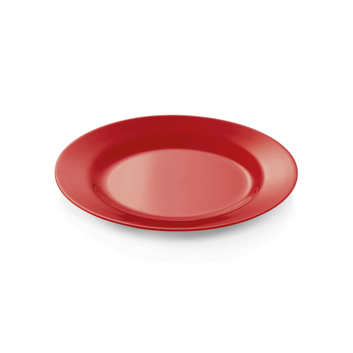 Teller flach Ø 23 cm, rot, Melamin, Melamine Serie