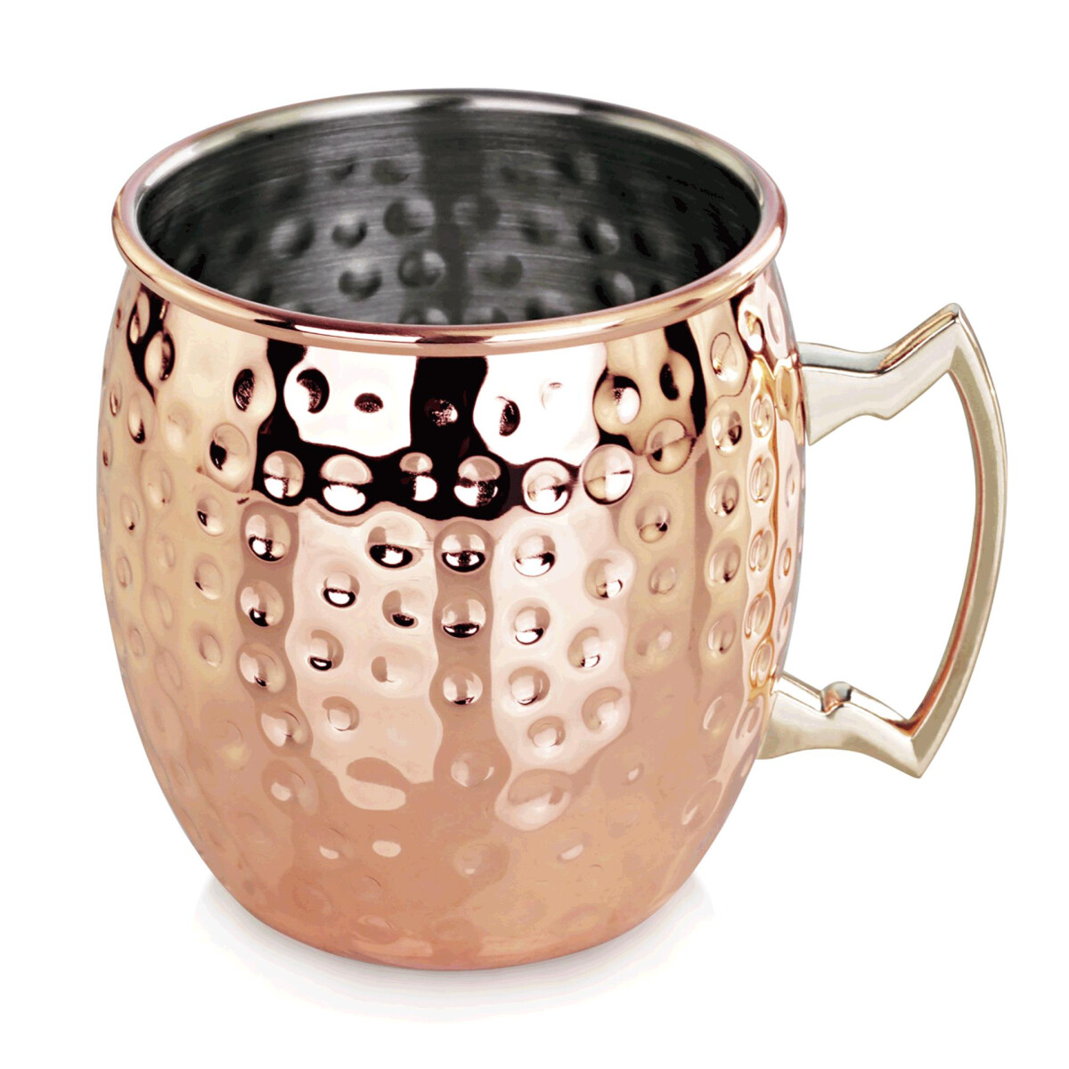 Moscow Mule Becher, gehämmert, 414 ml, Kupferoptik