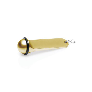Schlüsselanhänger, 11 cm, gold