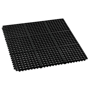 Fußbodenmattensystem mit Klick-System, 91,5 x 91,5 cm
