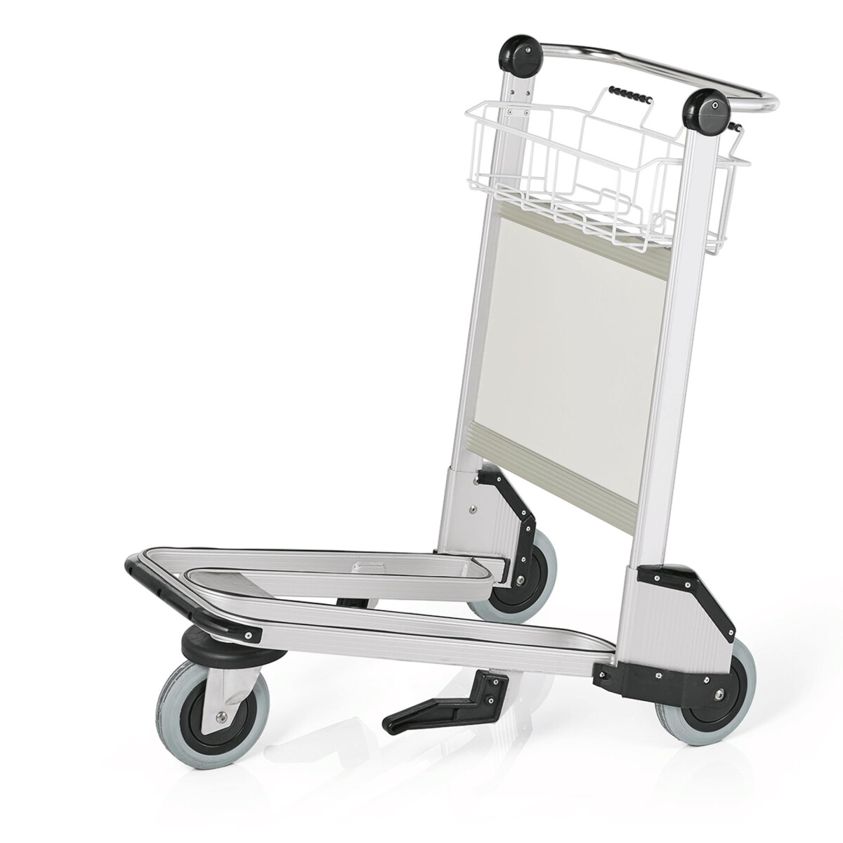 Airport Trolley, 93 x 67 x 104 cm, Aluminium