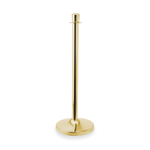 Abgrenzungspfosten Zylinder, 95 cm, gold, Serie Classic