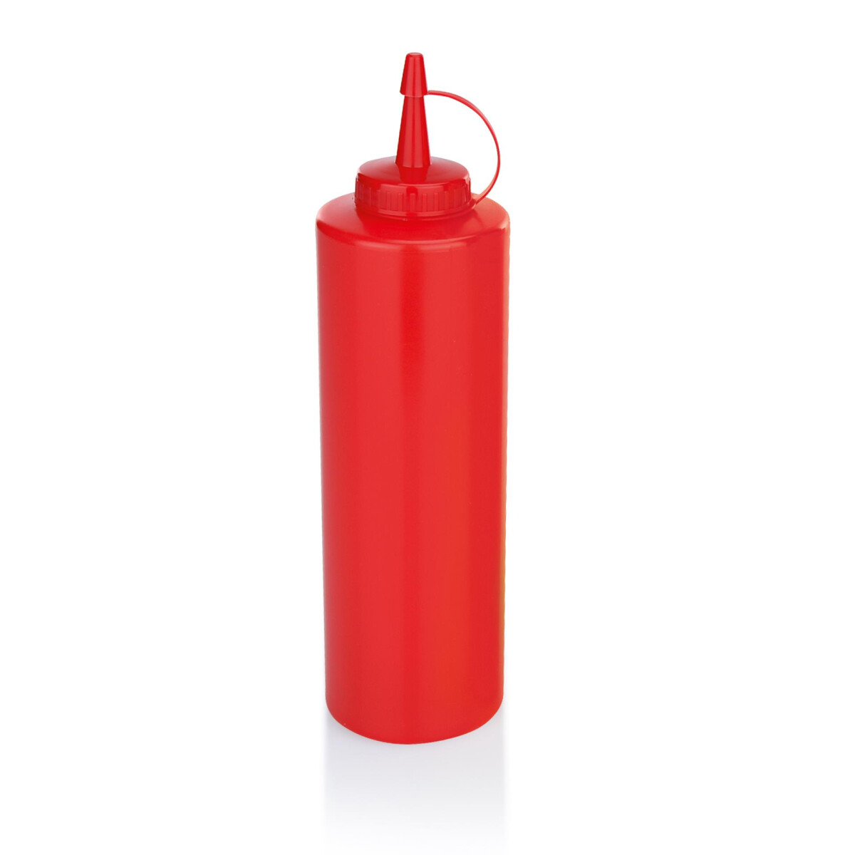 Quetschflasche, 700 ml, rot, Polyethylen