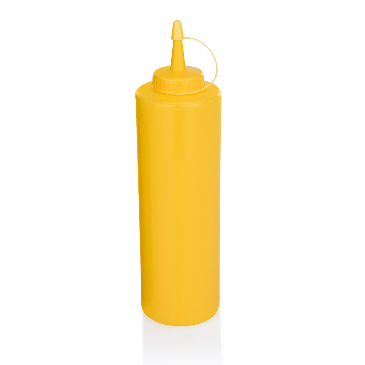 Quetschflasche, 700 ml, gelb, Polyethylen, 6 Stück