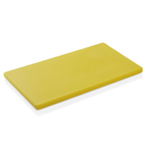 Schneidebrett HACCP gelb, 60 x 40 x 2 cm
