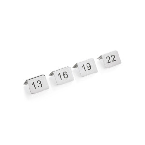 Tischnummer Set, 12-teilig, 13-24