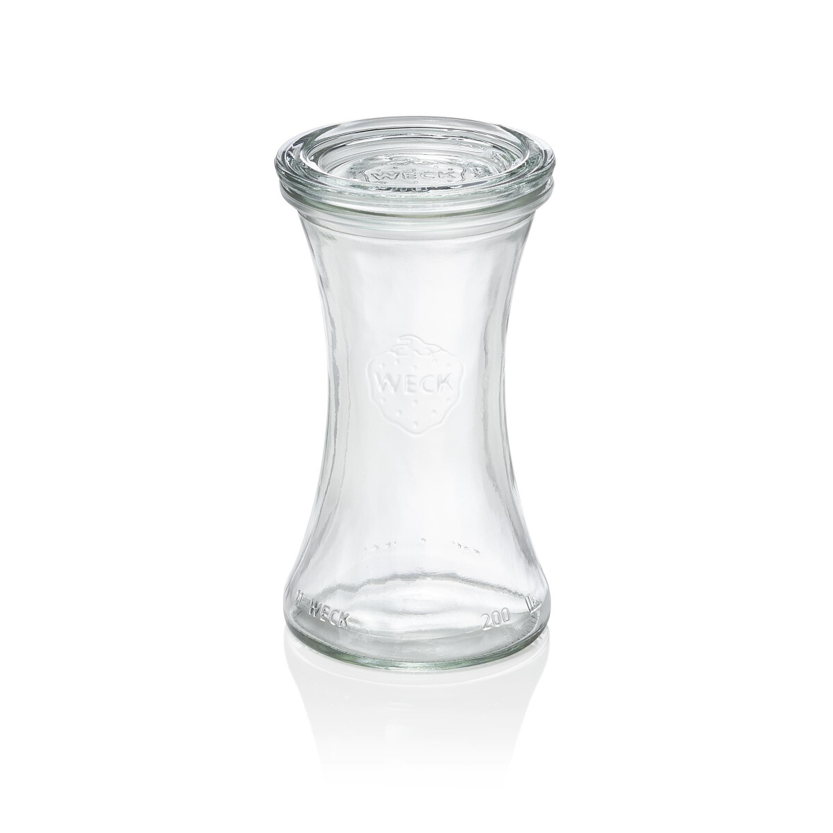 Delikatessenglas Weck, 200 ml, Glas, 6 Stück,...