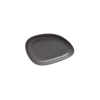 Mini Schale 14,7 x 9,3 cm, grau, Steinze gallery