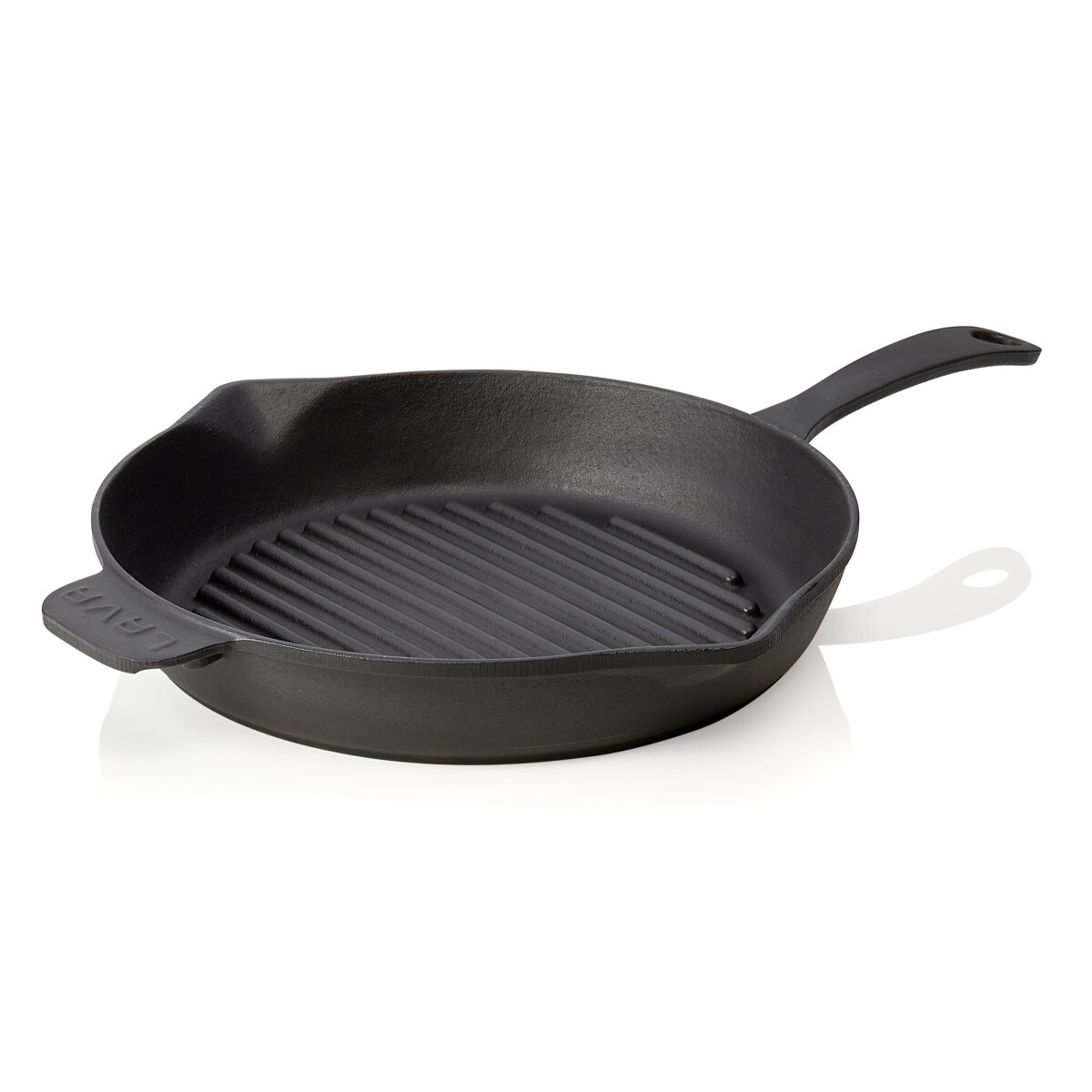 Grillpfanne Lava Ø 28 cm, schwarz, Gusseisen...