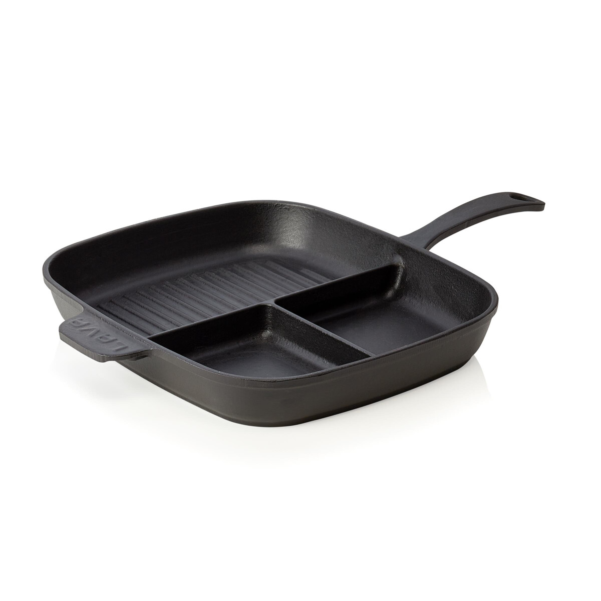 Grillpfanne Lava mit 3-fach Unterteilung, 33 x 26 x 4,5...